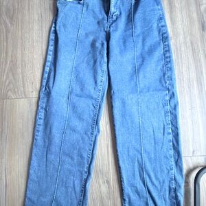 Banana Republic Women's Straight mid rise  Blue Jeans